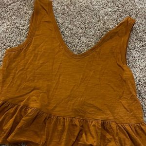 Cropped tank top